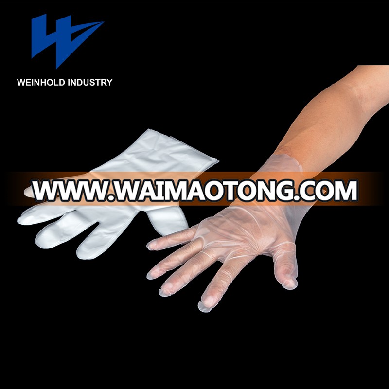 disposable clear plastic pegloves